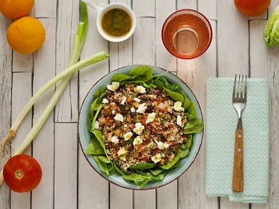 Recipe kit Quinoa and lentil salad
